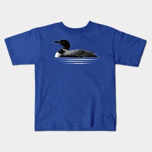 Common Loon Kids T-Shirt